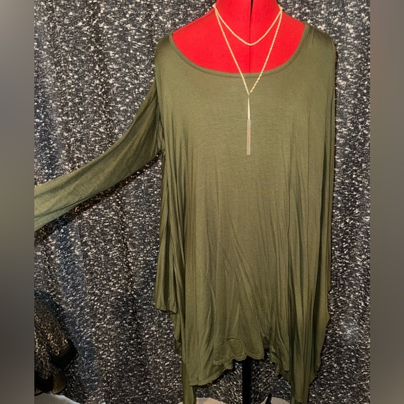 Reb & J. Olive dress/tunic - Picture 2 of 2